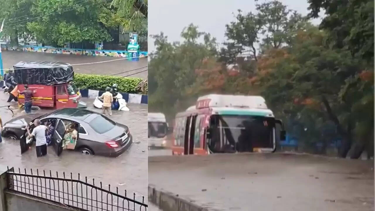 पुणे में मूसलधार बारिश से आईटी पार्क जलमग्न