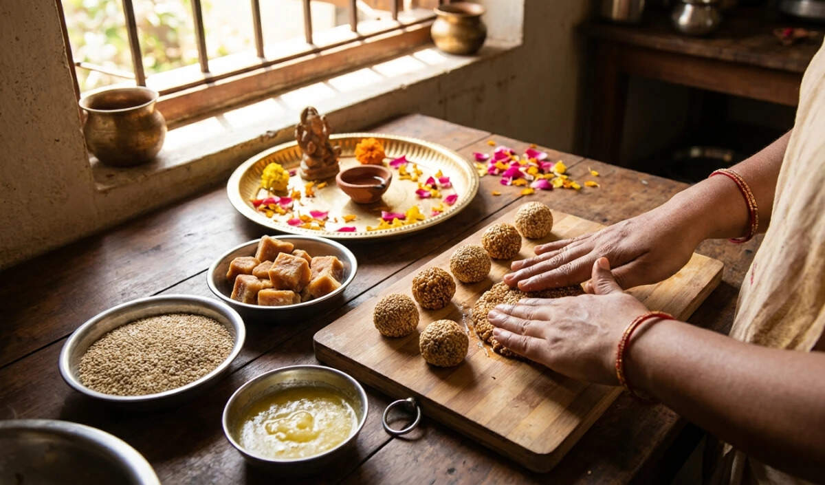 सकट चौथ पर बनाएं खास तिलकुट: सरल विधि और सामग्री