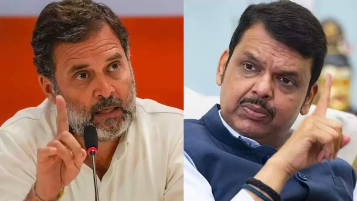 महाराष्ट्र चुनाव में फिक्सिंग के आरोप पर देवेंद्र फडणवीस का राहुल गांधी पर हमला