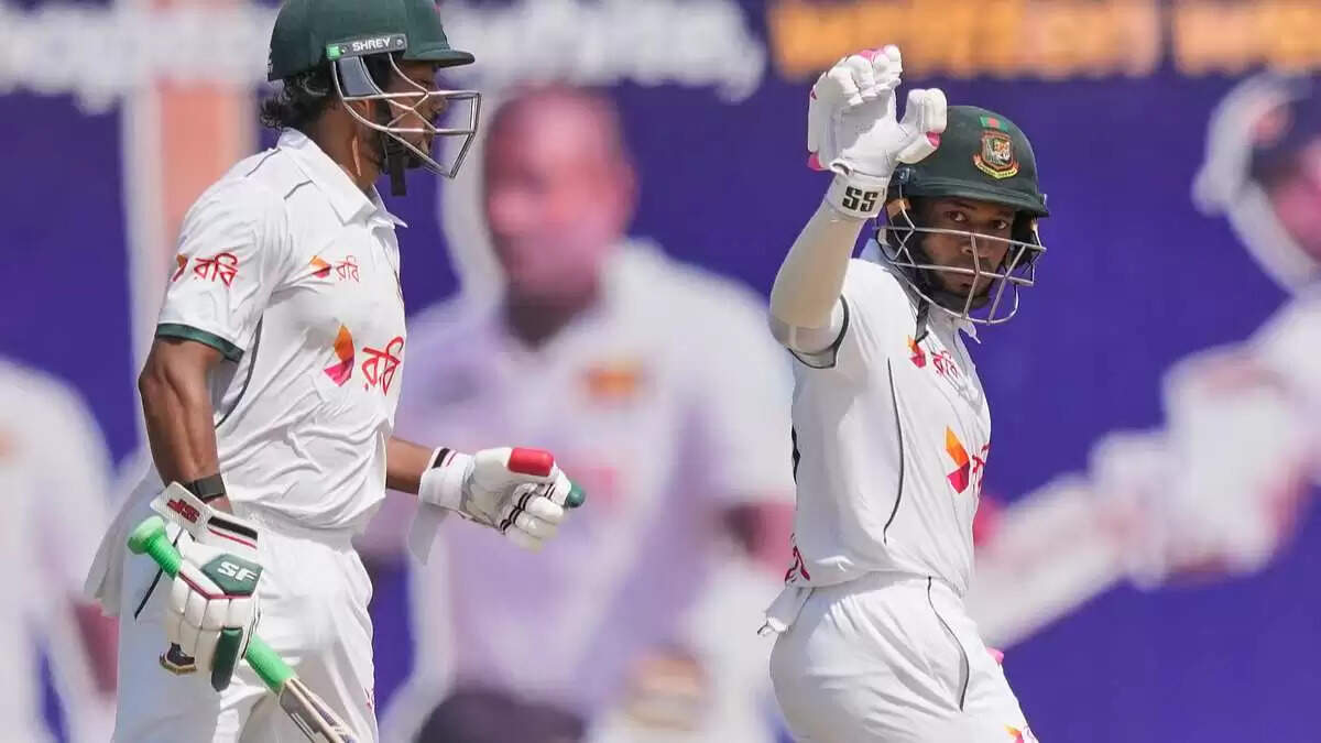 बांग्लादेश के बल्लेबाजों ने श्रीलंका के खिलाफ पहले टेस्ट में मचाई धूम