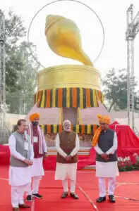 PM मोदी ने कुरुक्षेत्र में पांचजन्य स्मारक और महाभारत अनुभव केंद्र का उद्घाटन किया