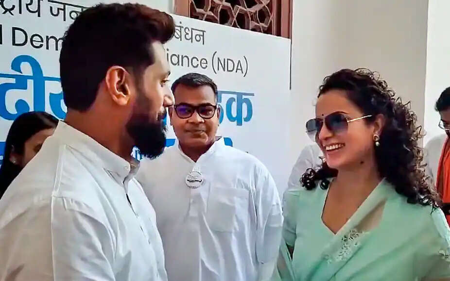 कंगना रनौत ने चिराग पासवान के साथ रिश्ते की अफवाहों को किया खारिज