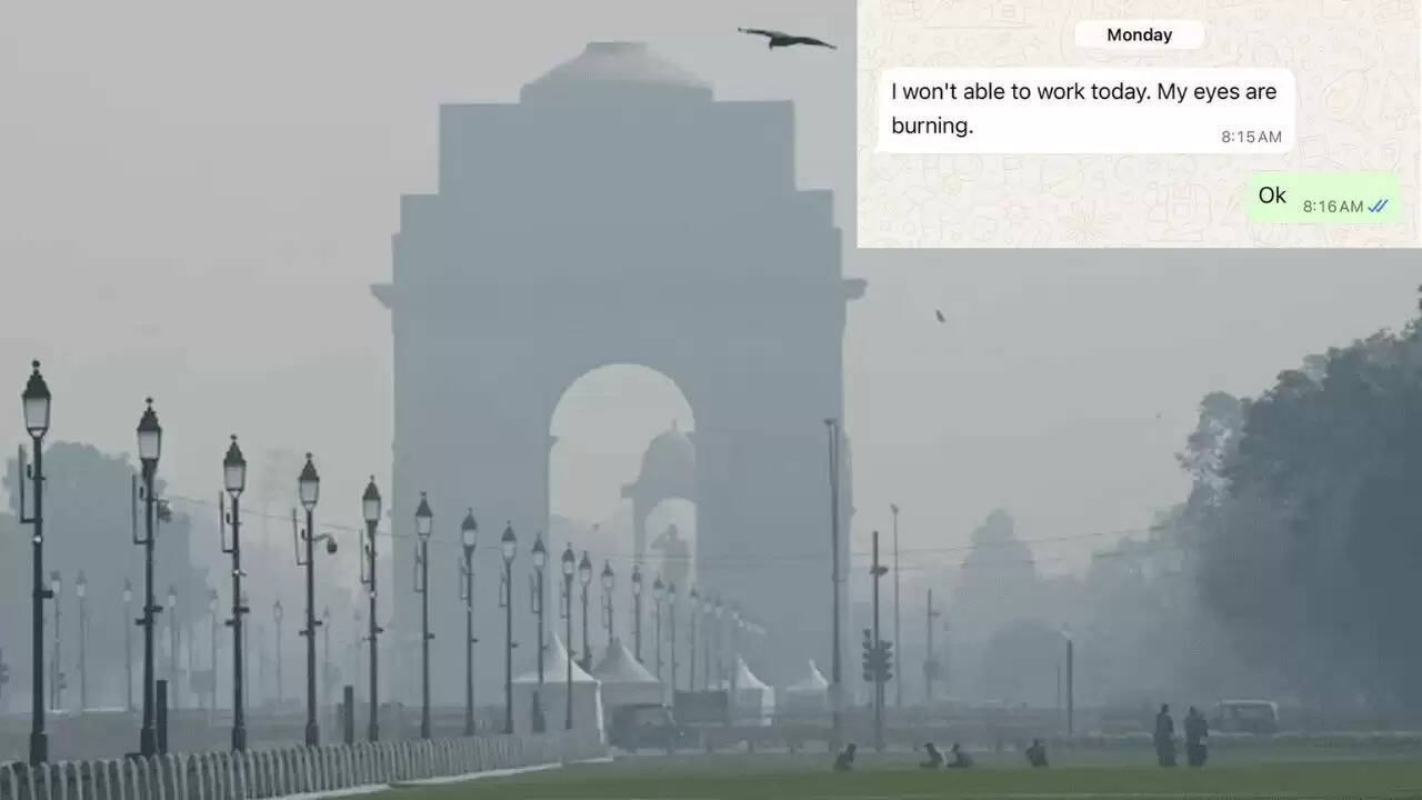 दिल्ली में प्रदूषण के कारण Gen-Z कर्मचारी का अनोखा संदेश वायरल