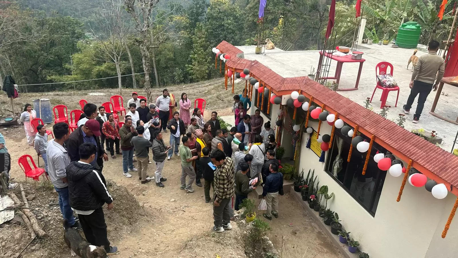 सिक्किम गरीब आवास योजनाअन्तर्गत जुम सालघारीमा 4 वटा घर उद्घाटन