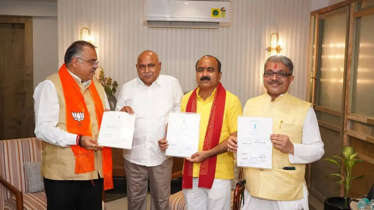मध्य प्रदेश राज्यसभा चुनाव में भाजपा की निर्विरोध जीत