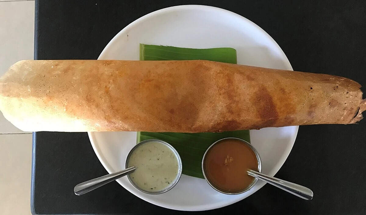 कढ़ाही में डोसा बनाने की सरल विधि