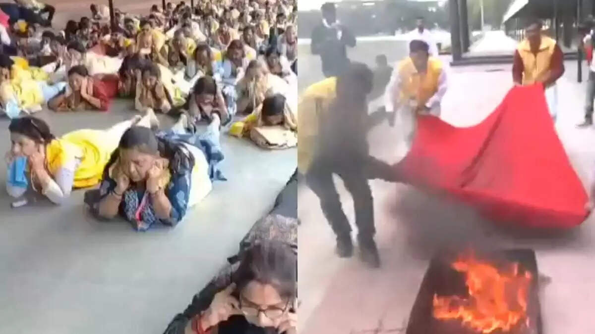 पाकिस्तान सीमा के निकट मॉक ड्रिल: सायरन और ब्लैकआउट की तैयारी