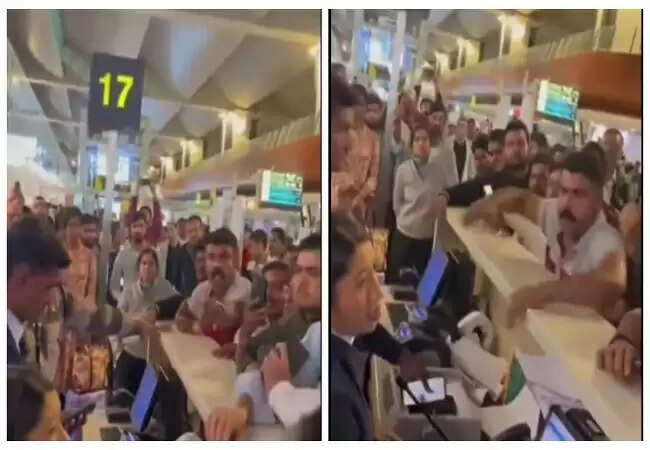 एयरपोर्ट पर पिता की दर्दनाक गुहार: बेटी के लिए सैनिटरी पैड की मांग