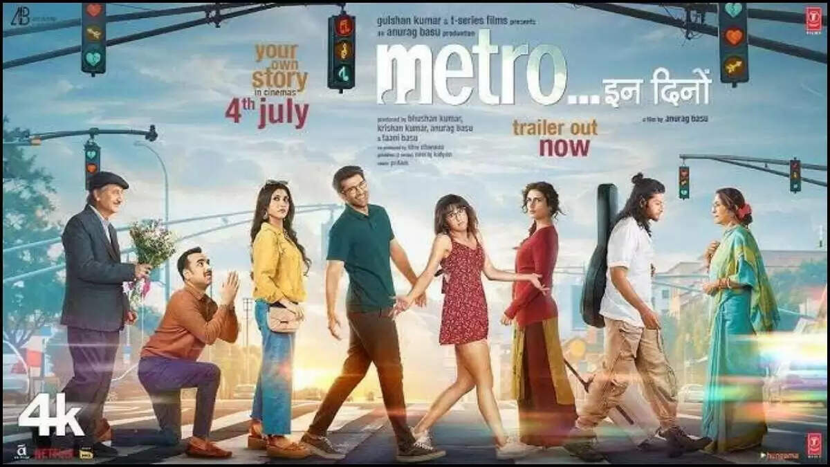 मेट्रो इन डिनो: अनुराग बसु की नई फिल्म में प्यार और रिश्तों की जटिलताएं