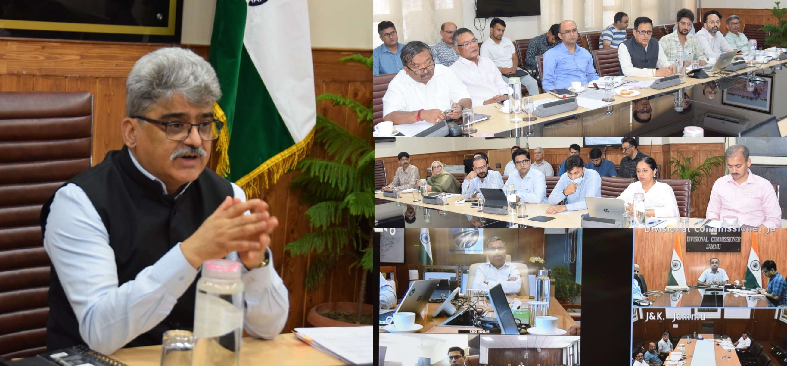 मुख्य सचिव ने पर्वतमाला परियोजनाओं की प्रगति में तेजी लाने पर जोर दिया