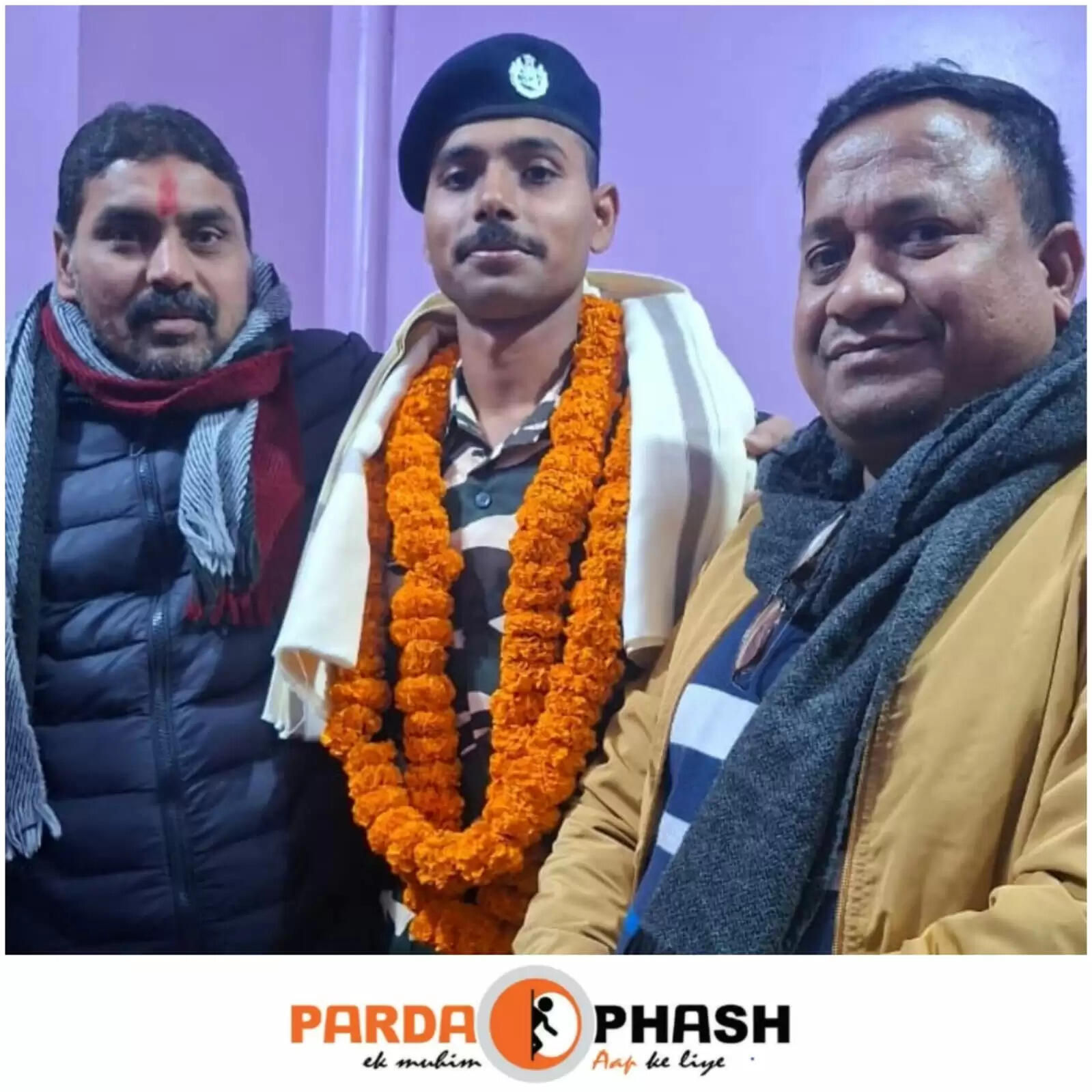 नौतनवा के शुभम जायसवाल का एसएसबी प्रशिक्षण में सफलता पर भव्य स्वागत