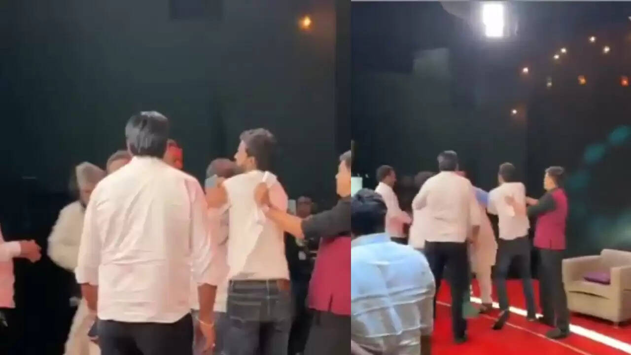 डिंपल यादव पर विवादित टिप्पणी: मौलाना साजिद रशीद की पिटाई का वीडियो वायरल