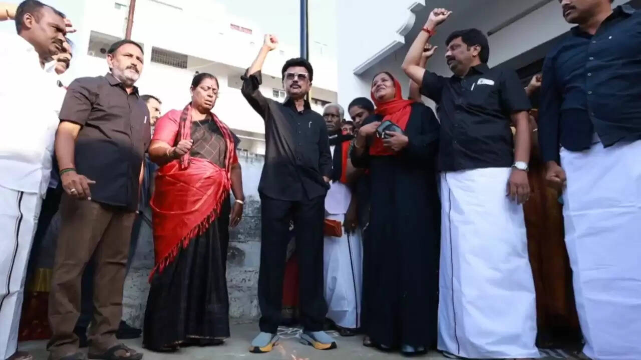 एमके स्टालिन ने परिसीमन विधेयक के खिलाफ किया विरोध प्रदर्शन