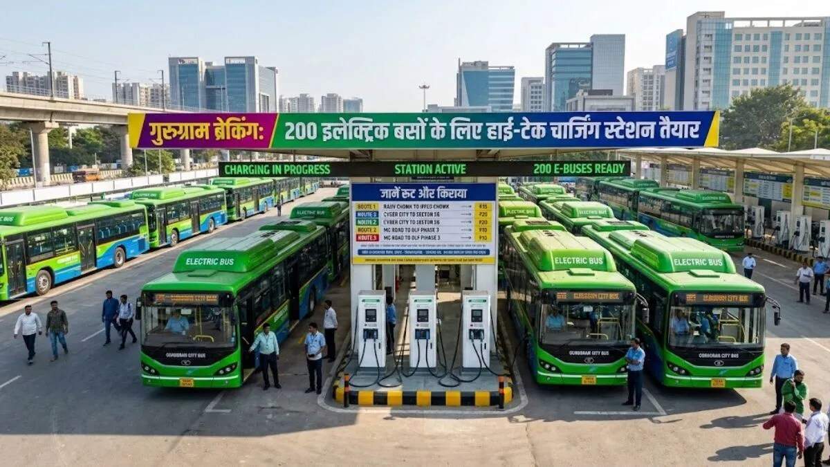 गुरुग्राम में इलेक्ट्रिक बसों का आगाज, परिवहन में आएगा बदलाव