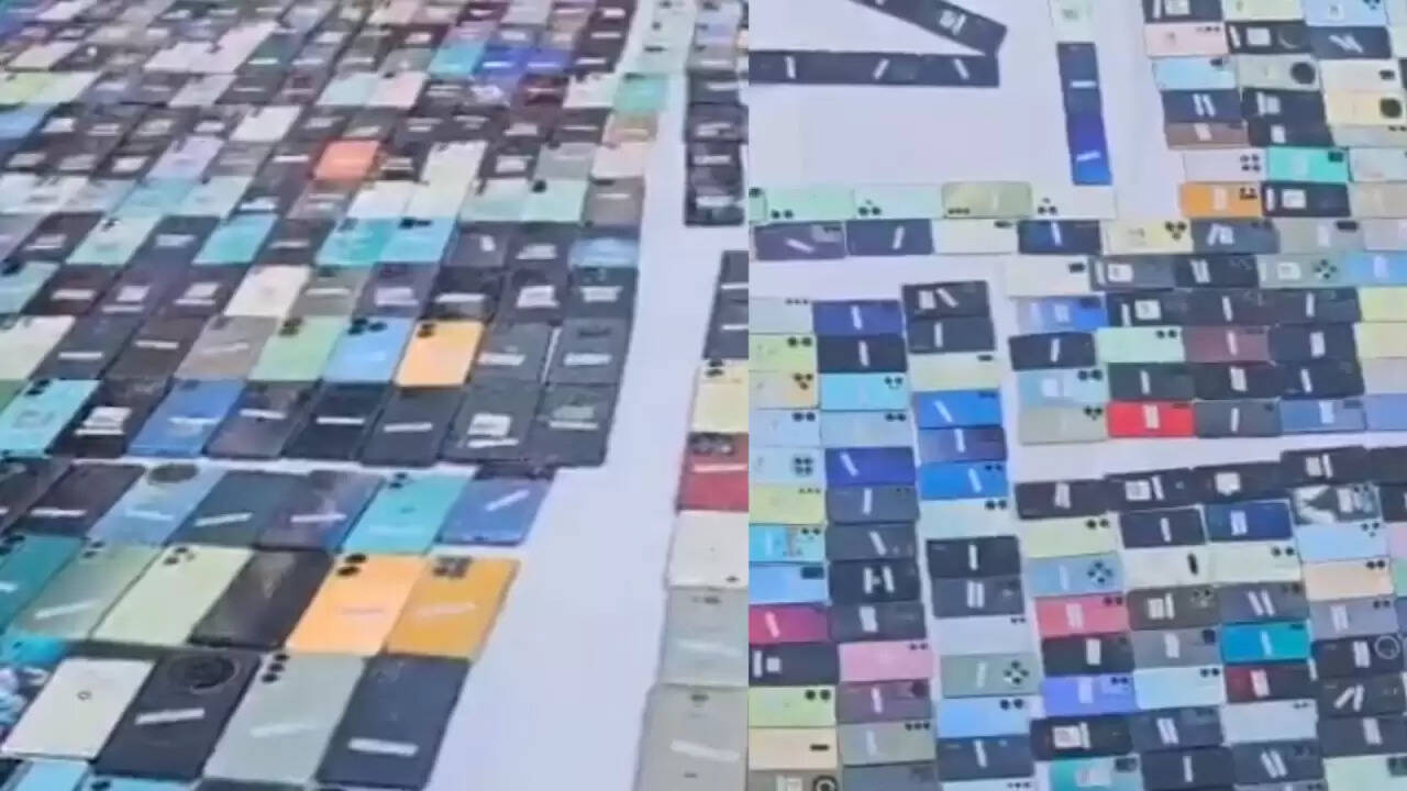 नोएडा पुलिस ने मोबाइल चोरी के अंतरराज्यीय गिरोह का किया भंडाफोड़, 821 महंगे फोन बरामद