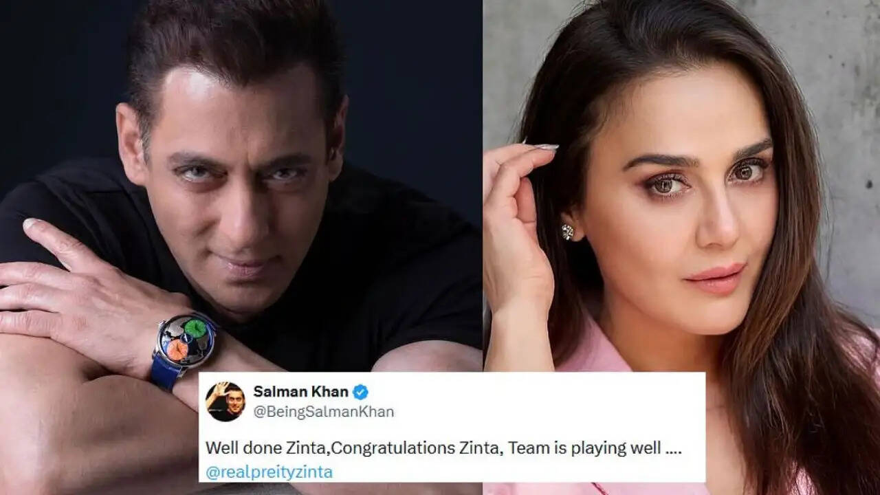 सलमान खान ने प्रीति जिंटा को आईपीएल 2026 में बधाई दी