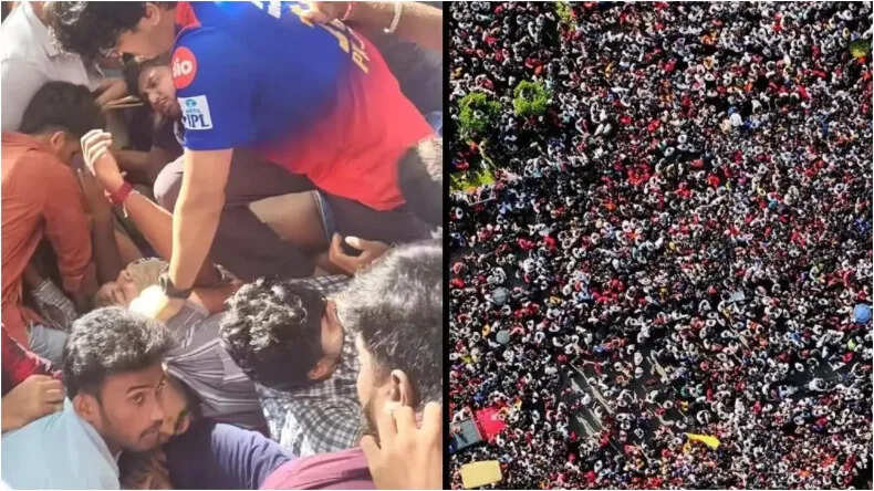 बेंगलुरु में RCB की विक्ट्री परेड के दौरान भगदड़, 10 की मौत