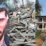 पुलवामा में लाल किले के हमलावर डॉ. उमर नबी का घर ध्वस्त