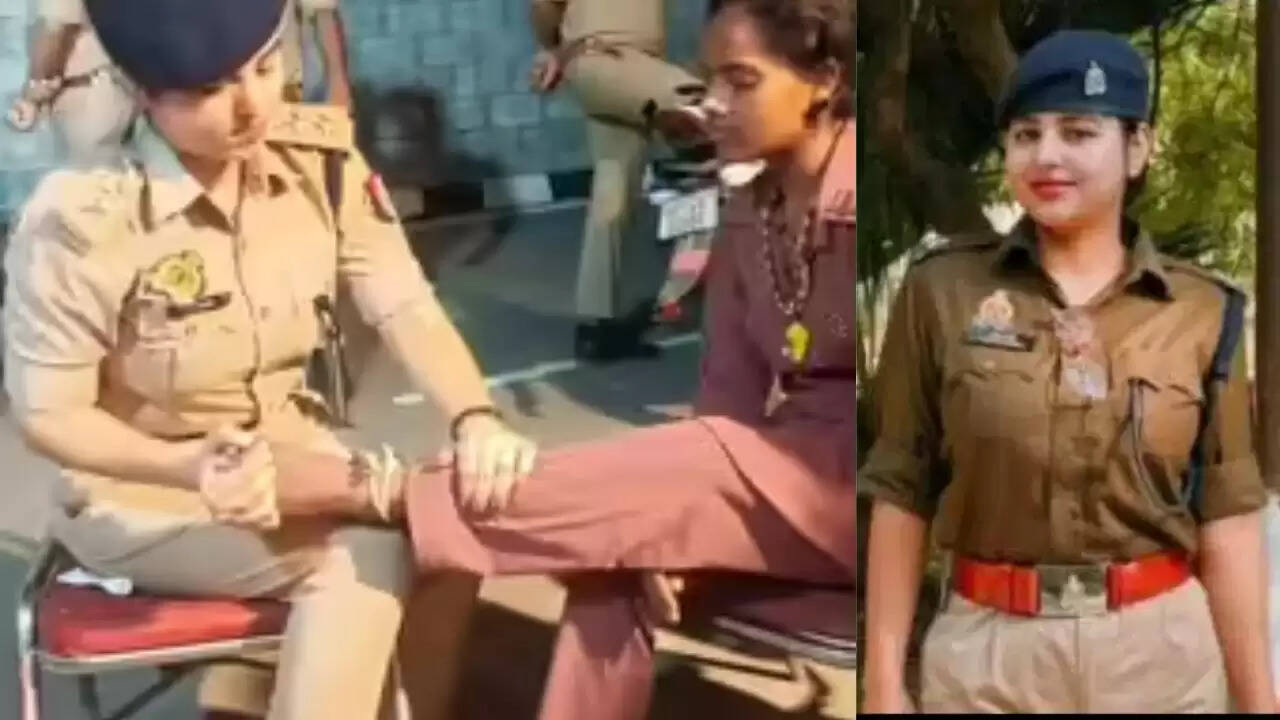 महिला पुलिस अधिकारी का सेवा भाव: कांवड़ यात्रा में दिखी मानवता