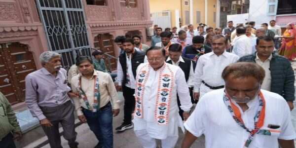 वादे जो भी किए उसे निभाया है, हमारा हाथ विकास के साथ ही है : मंत्री डॉ.कल्ला