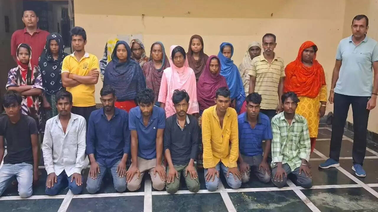 दिल्ली में 25 बांग्लादेशी नागरिकों की गिरफ्तारी: अवैध प्रवासियों के खिलाफ कार्रवाई