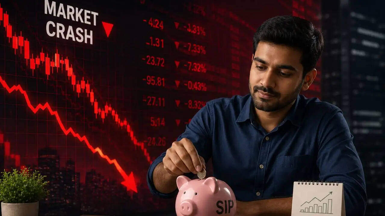 SIP निवेश: बाजार गिरने पर भी क्यों जारी रखें?