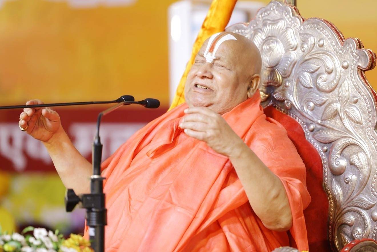 विलम्ब हुआ, लेकिन नौ दिन की कसर आठ दिन में पूरी कर दूंगा : जगद्गुरु रामभद्राचार्य महाराज
