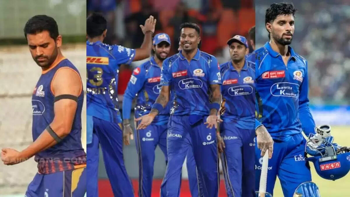 मुंबई इंडियंस की टीम में बड़े बदलाव, तिलक वर्मा और दीपक चाहर होंगे रिलीज