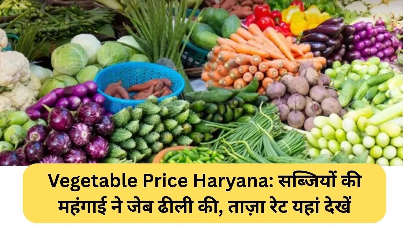 हरियाणा में सब्जियों की कीमतों में वृद्धि: जानें ताजा दरें