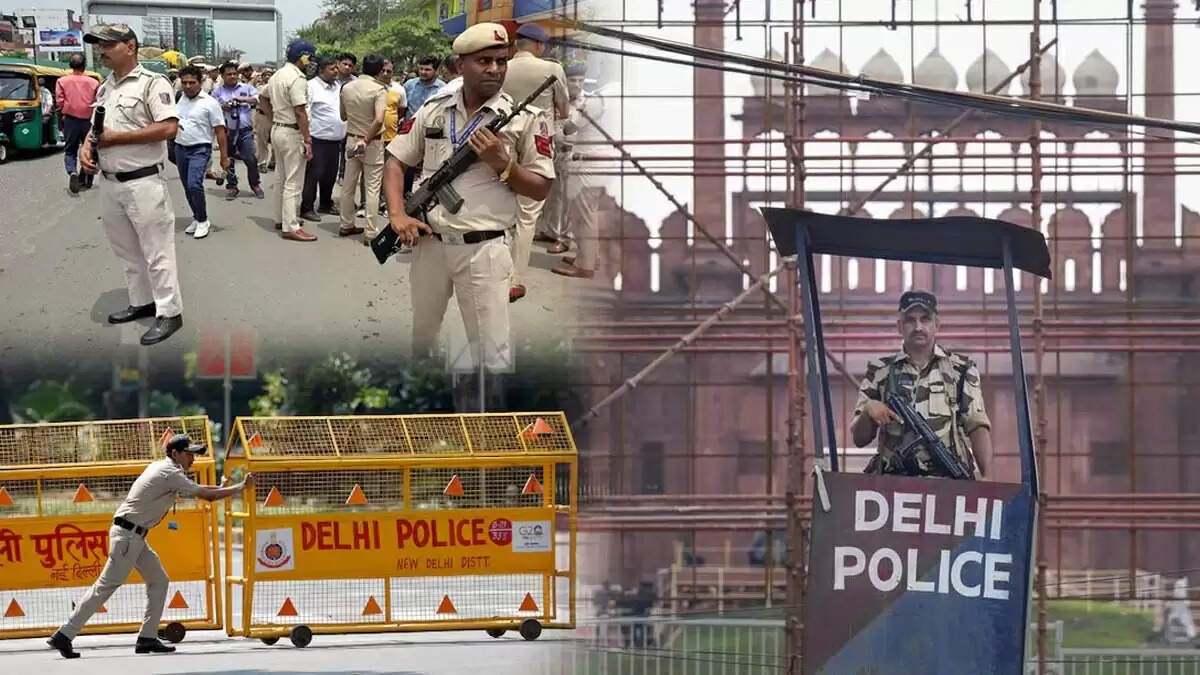 दिल्ली में स्वतंत्रता दिवस के लिए सुरक्षा व्यवस्था कड़ी, ट्रैफिक में बदलाव