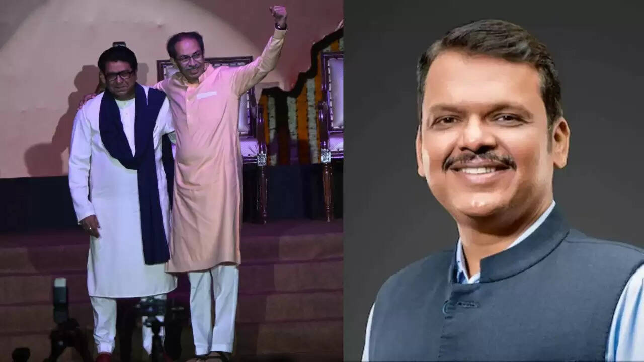 राज ठाकरे और उद्धव ठाकरे की विजय रैली में तीखी नोकझोंक