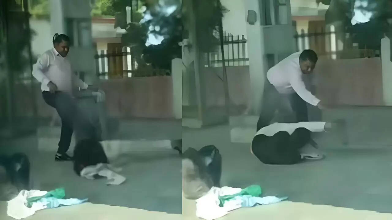 नागदा रेलवे स्टेशन पर दिव्यांग युवक के साथ पुलिस की बर्बरता का मामला