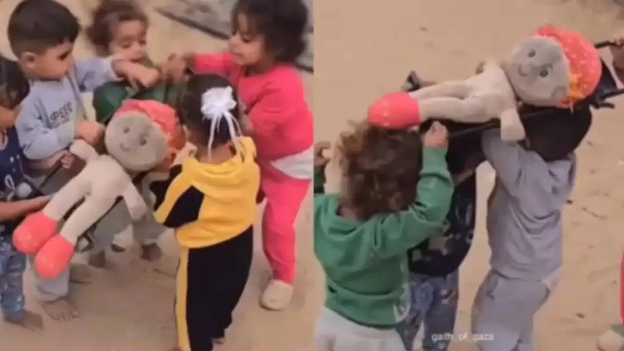 गाजा में बच्चों की मासूमियत पर युद्ध का प्रभाव