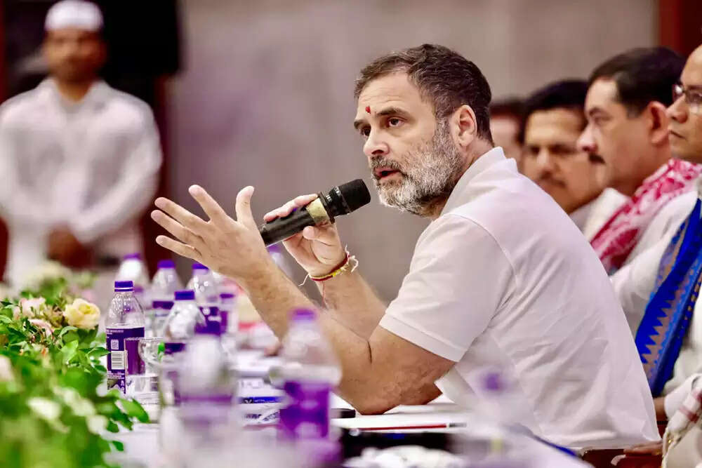 भाजपा ने राहुल गांधी पर लगाए गंभीर आरोप, कहा- अंतरराष्ट्रीय मंच पर पाकिस्तान का पुराना विमर्श दोहरा रहे हैं
