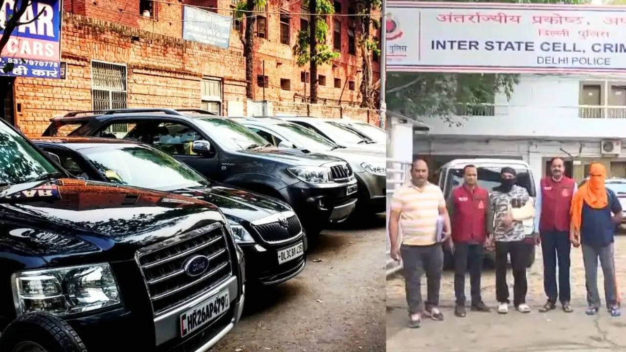 दिल्ली पुलिस ने चुराई गई 1000 गाड़ियों के अंतरराज्यीय गैंग का किया पर्दाफाश