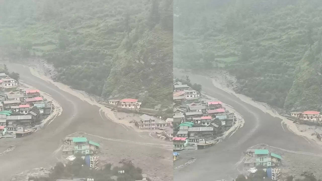 उत्तरकाशी में बादल फटने से धराली गांव में भारी तबाही