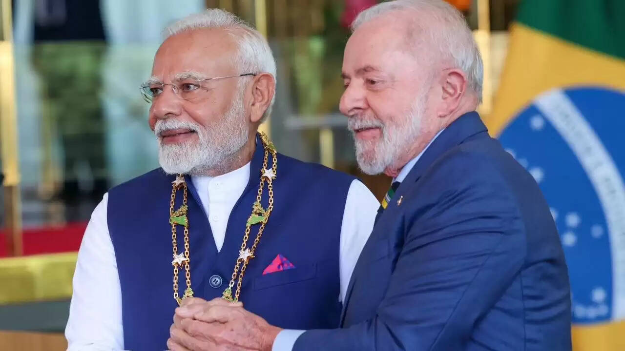 प्रधानमंत्री मोदी को ब्राजील का सर्वोच्च नागरिक सम्मान मिला