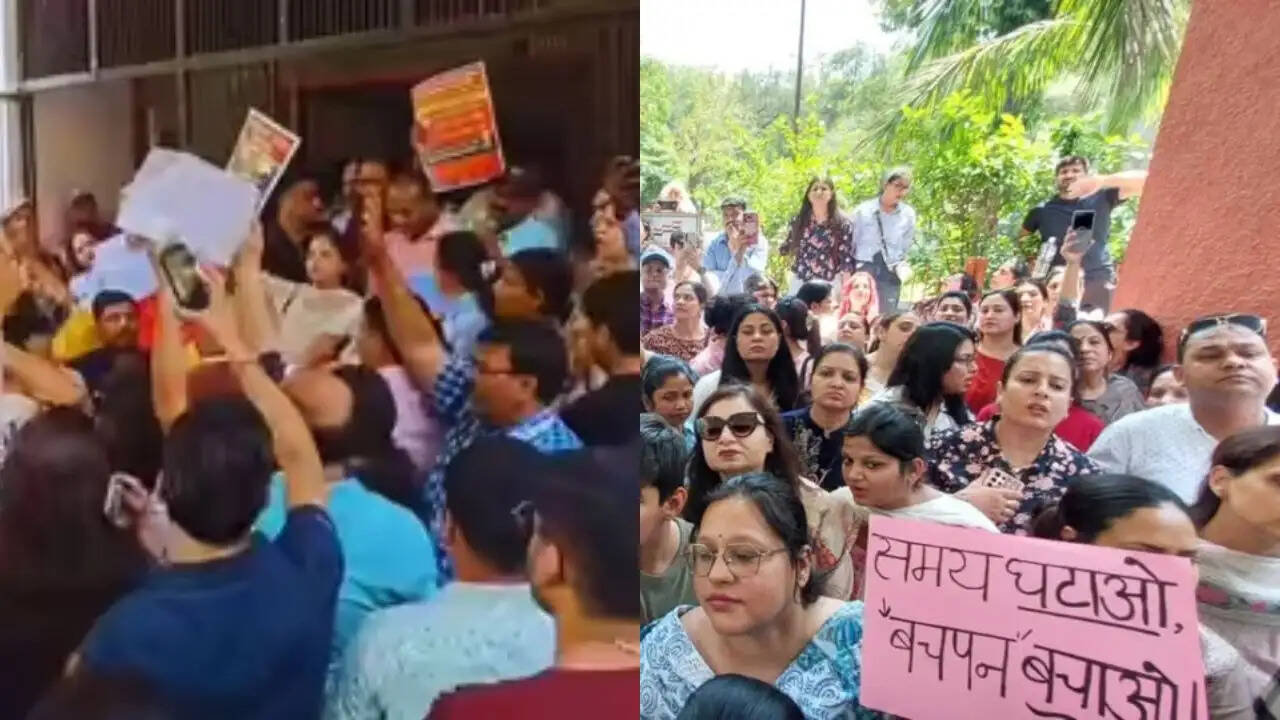 गाजियाबाद के स्कूल में पढ़ाई का समय बढ़ाने पर अभिभावकों का विरोध: क्या है मामला?