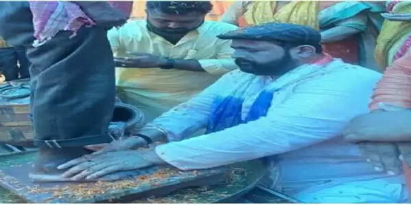 छत्तीसगढ़ के सक्ती जिले में घर वापसी के प्रमुख प्रबल प्रताप के नेतृत्व में 35 परिवारों की हिन्दू धर्म में हुई वापसी