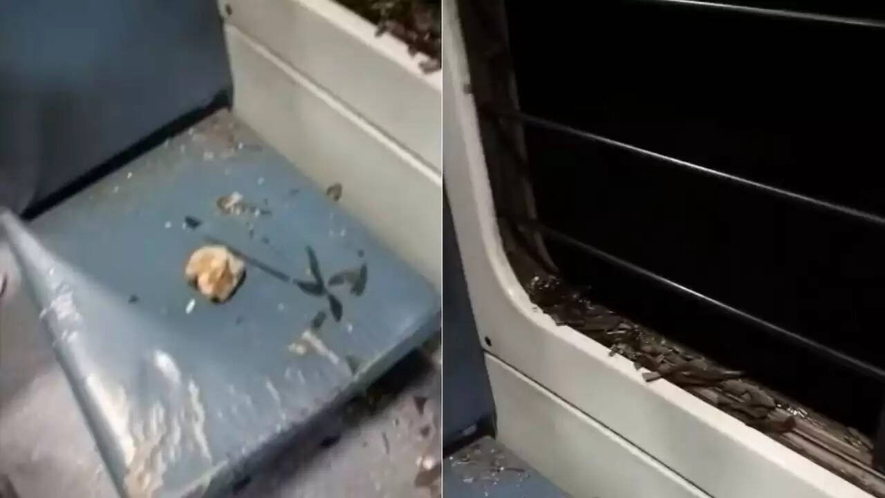 उदयपुर में चलती ट्रेन पर पथराव: यात्रियों में मची अफरा-तफरी