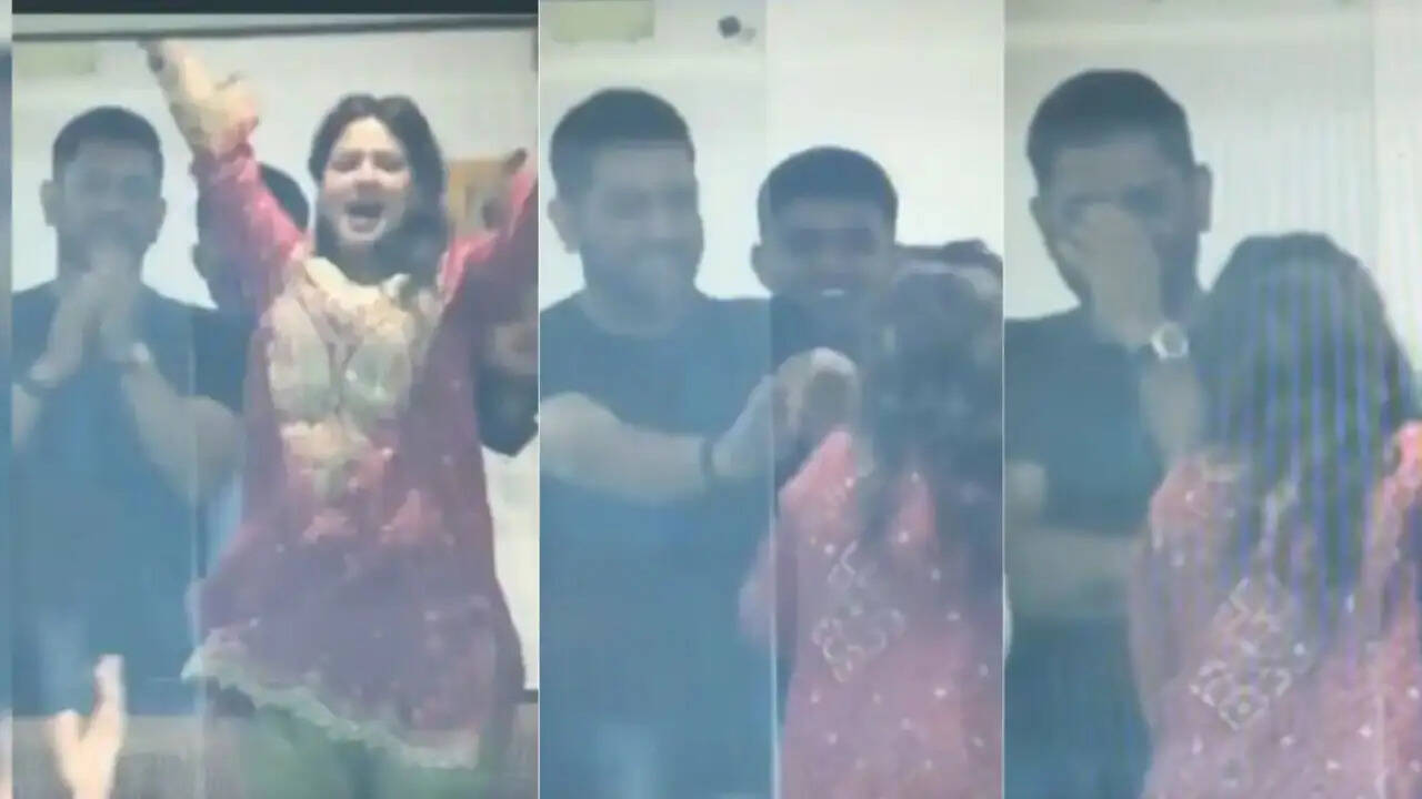 IND vs ENG: MS Dhoni और साक्षी का मजेदार पल बना चर्चा का विषय