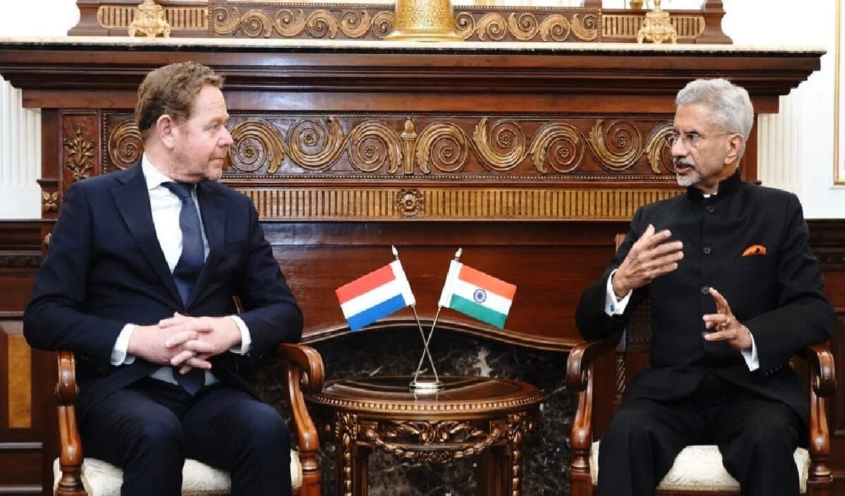 भारत और नीदरलैंड के विदेश मंत्रियों के बीच महत्वपूर्ण बैठक
