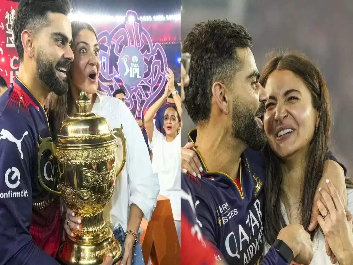 RCB की पहली IPL ट्रॉफी: विराट और अनुष्का के भावुक लम्हे