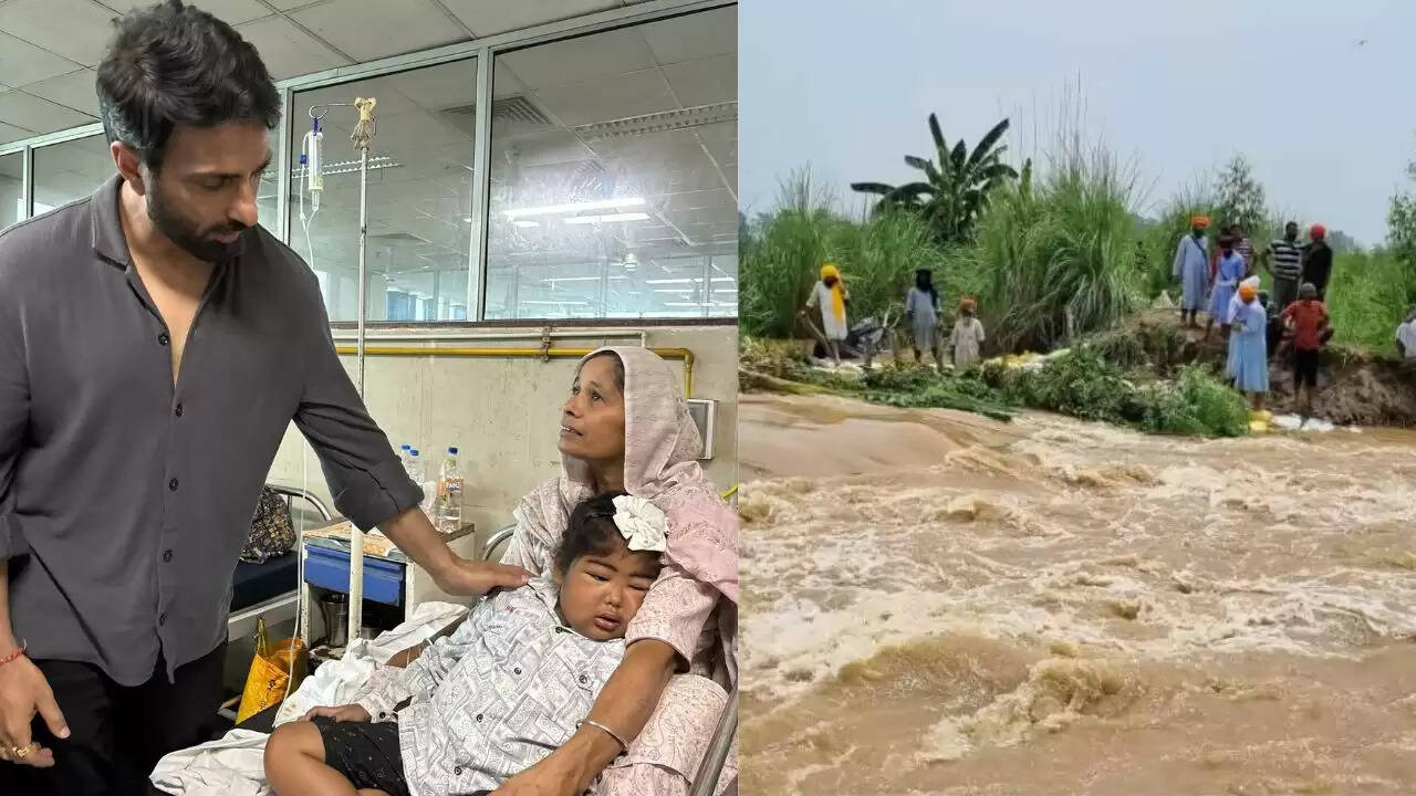सोनू सूद ने पंजाब में बाढ़ प्रभावित बच्चे की मदद का किया वादा
