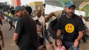 रोहित शर्मा ने एयरपोर्ट पर बच्ची की सुरक्षा को प्राथमिकता दी