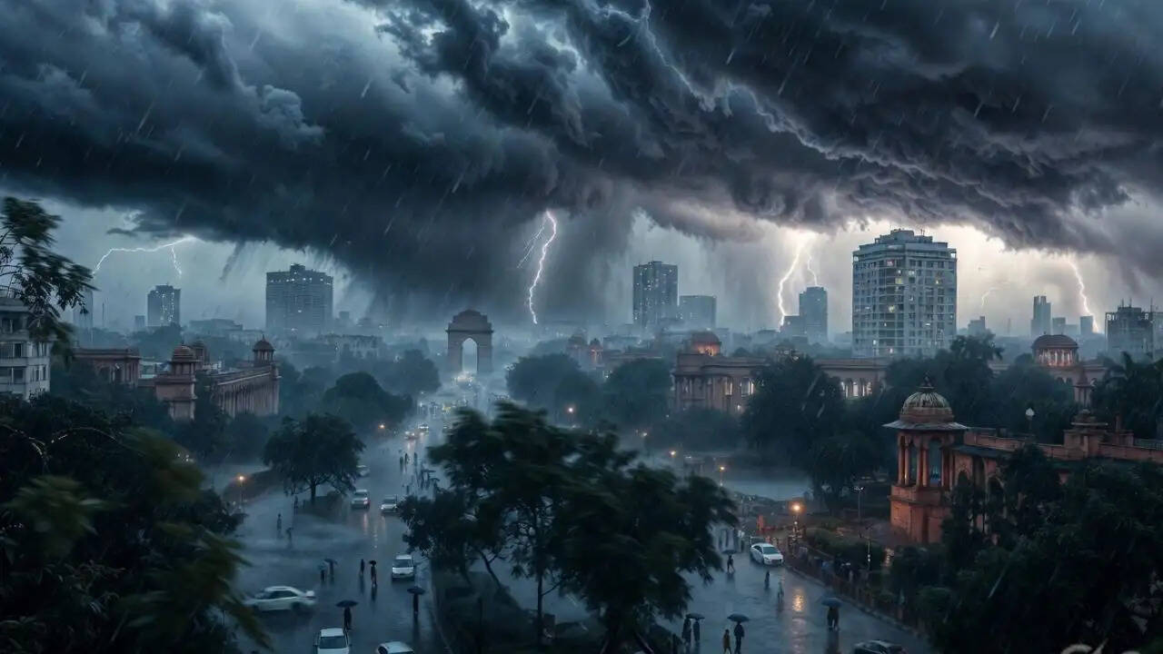 दिल्ली में मौसम में बदलाव: बारिश और ठंडी हवाओं की संभावना