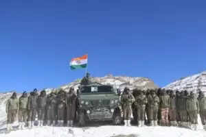 भारतीय सेना ने ‘वंदे मातरम्’ के 150 वर्ष पूरे होने पर विशेष कार्यक्रम आयोजित किया