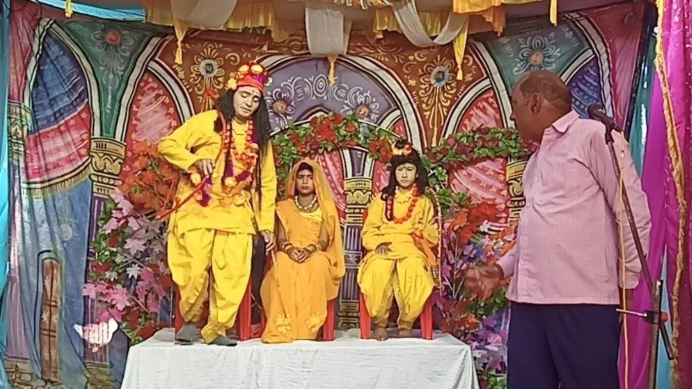 पानीपत के स्कूलों में नवरात्रि पर रामलीला का आयोजन