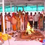 महावीर मुनि मंदिर में साधु संतों का भव्य समारोह