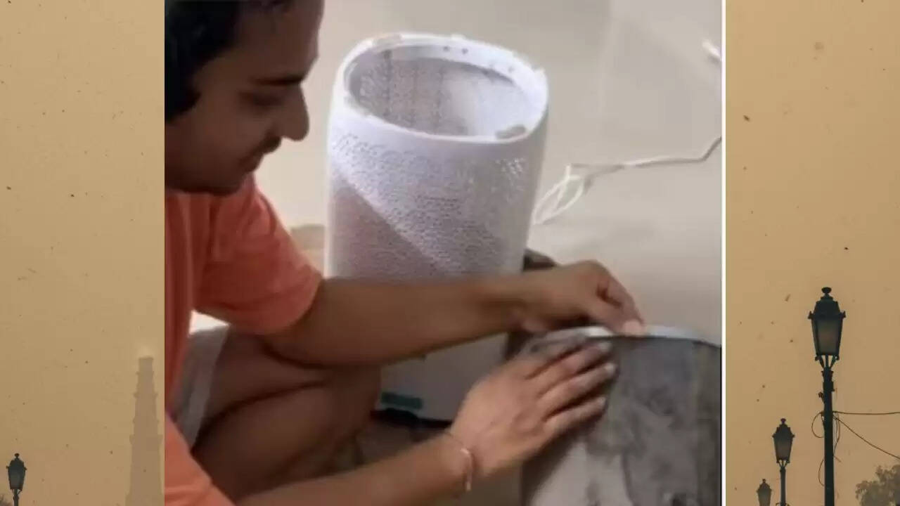 दिल्ली में वायु प्रदूषण का खतरनाक स्तर, वायरल वीडियो ने बढ़ाई चिंता